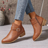 Amélina™ – Botas confortáveis com fivela para pés sensíveis