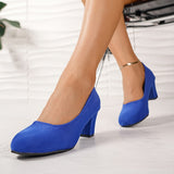 Laure™ – Sapatos de salto com bico largo e salto estável para um conforto sem dor