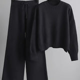Conjunto de Loungewear Tricotado Confortável Emily™