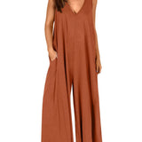 Nella™ Macacão Comfy com Decote em V