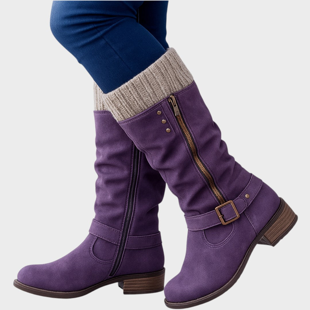 Glória - Botas Conforto de Cano Alto