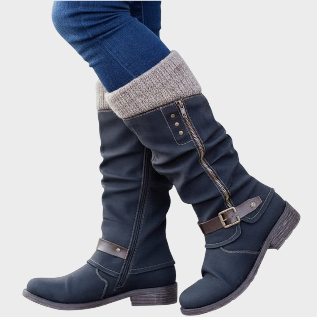 Glória - Botas Conforto de Cano Alto