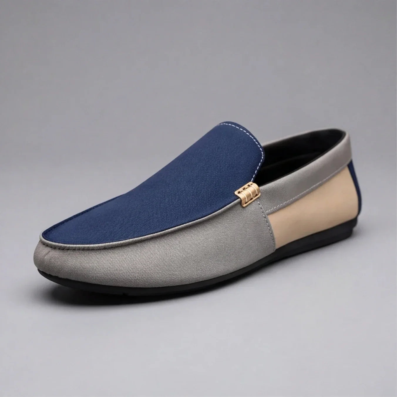Adriano | Mocassino Canvas Homem