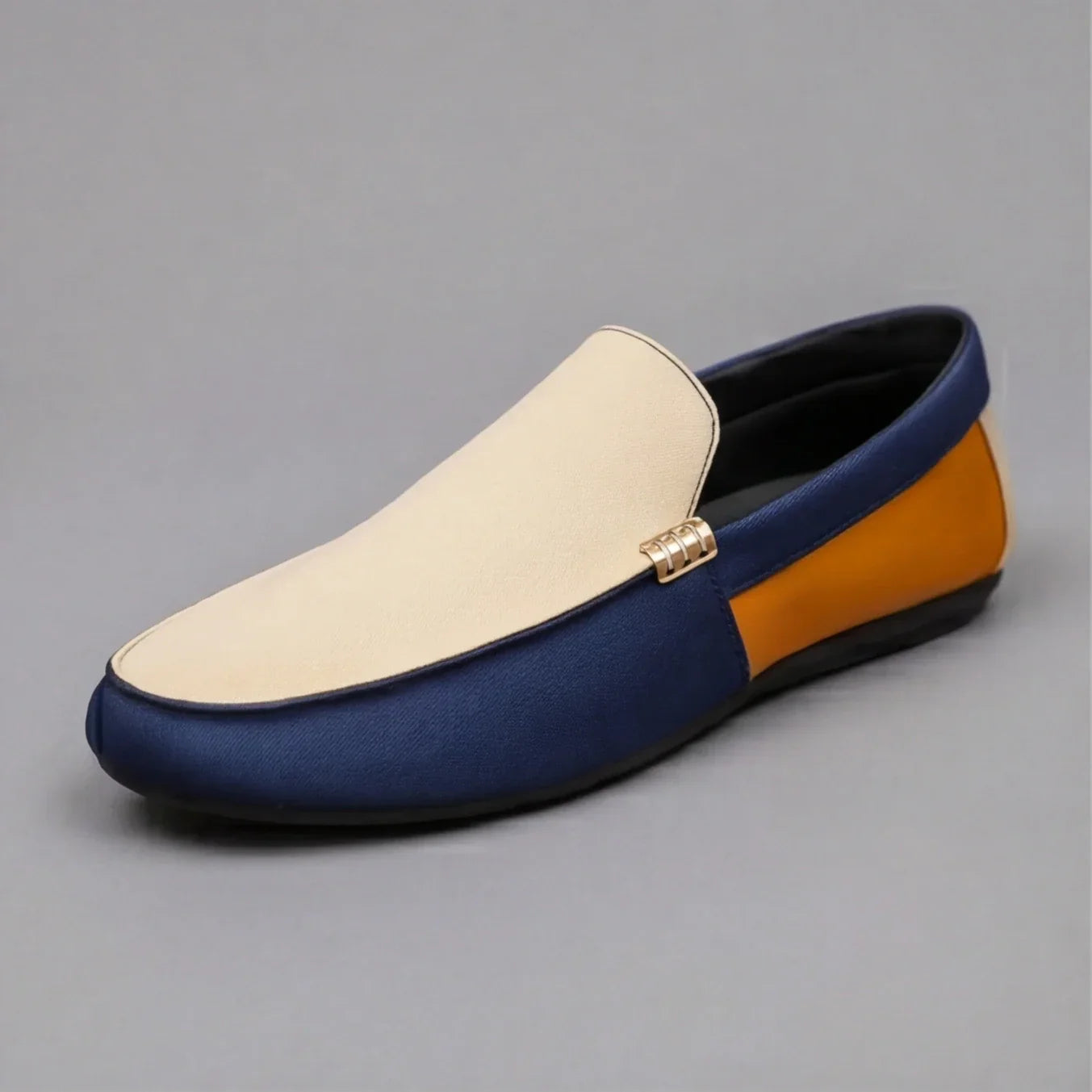Adriano | Mocassino Canvas Homem