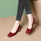 Viviane™ – Pumps elegantes com salto estável para pés sensíveis