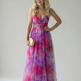 Violet & Grace™ | Vestido Maxi Envolvente Suave