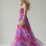 Violet & Grace™ | Vestido Maxi Envolvente Suave