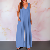 Nella™ Macacão Comfy com Decote em V
