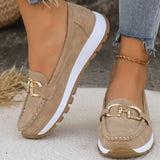 Ellie - Mocassins planos com fivela