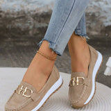 Ellie - Mocassins planos com fivela