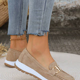 Ellie - Mocassins planos com fivela