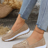 Ellie - Mocassins planos com fivela