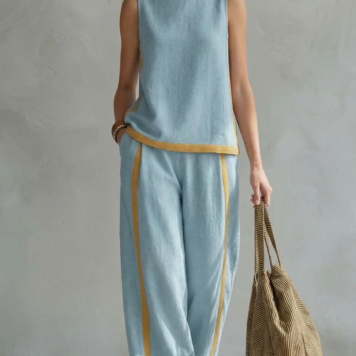 Conjunto Casual-Chic Shania™ de Duas Peças