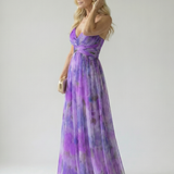 Violet & Grace™ | Vestido Maxi Envolvente Suave