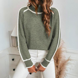 Kaylee - Pull Roulé Elegante