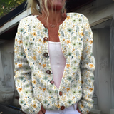 Amelie - Cardigan Floral Elegante