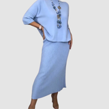 Delyssa™ Conjunto Elegante de 2 Peças