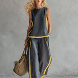 Conjunto Casual-Chic Shania™ de Duas Peças