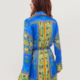MINIVESTIDO BOHÉMIO COM CINTO