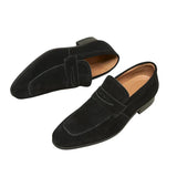 Lucca | Mocassins em camurça