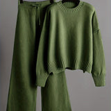 Conjunto de Loungewear Tricotado Confortável Emily™