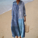 Vestido de Verão Fluido com Estampa