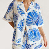 CONJUNTO ESTAMPADO CAMISA E CALÇÕES FLUIDOS