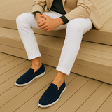 Luigi | Mocassins elegantes em camurça