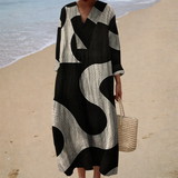 Vestido de Verão Fluido e Estampado