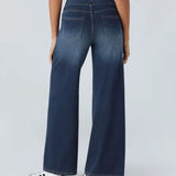 Ainsley - Jeans de Perna Larga Confortáveis