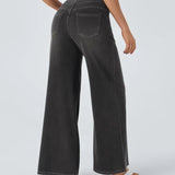 Ainsley - Jeans de Perna Larga Confortáveis