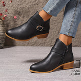 Amélina™ – Botas confortáveis com fivela para pés sensíveis