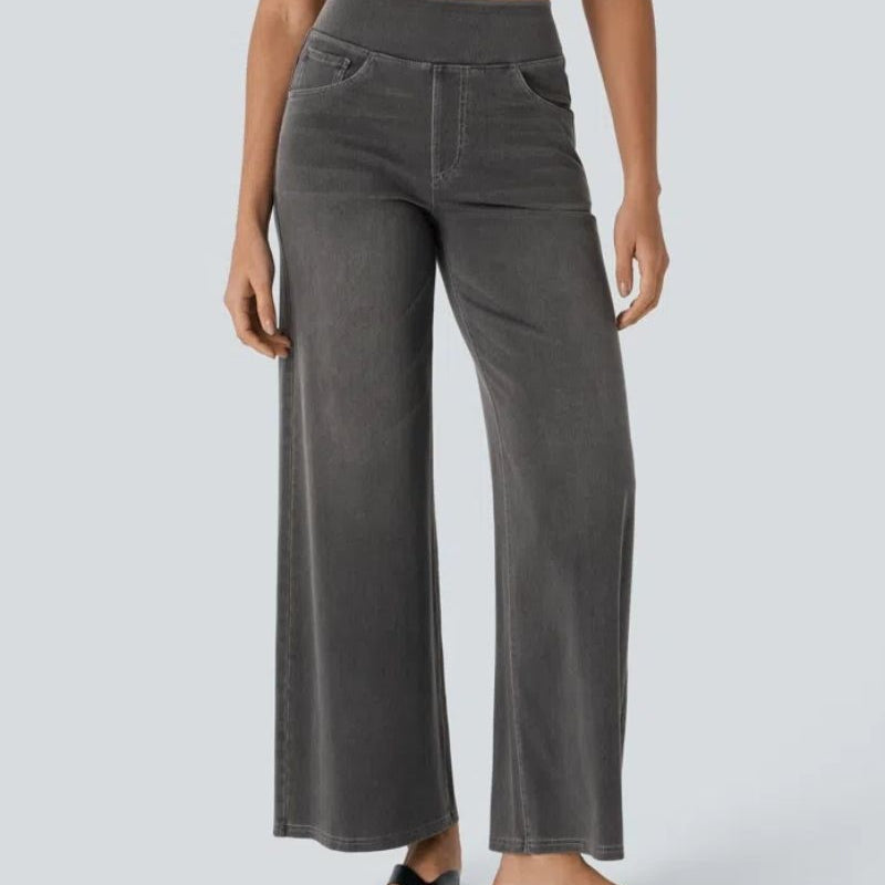 Ainsley - Jeans de Perna Larga Confortáveis