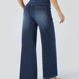 Ainsley - Jeans de Perna Larga Confortáveis