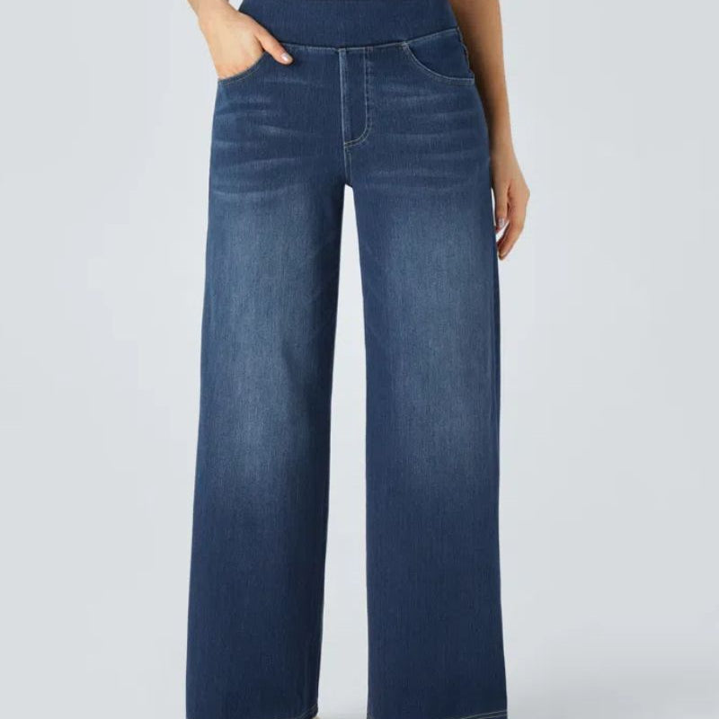 Ainsley - Jeans de Perna Larga Confortáveis