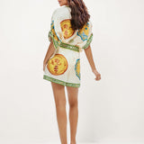 CONJUNTO DE DUAS PEÇAS COM ESTAMPADO
