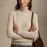 Amara - Pullover de Gola Alta Luxuoso