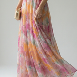 Violet & Grace™ | Vestido Maxi Envolvente Suave