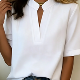 Margaux - Blusa Chic com Decote em V