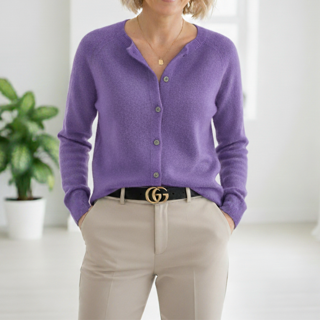 Anna - Pullover de Cachemira Chic e Elegante