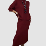 Delyssa™ Conjunto Elegante de 2 Peças