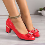Carole™ – Sapatos de salto baixo confortáveis para mulheres elegantes
