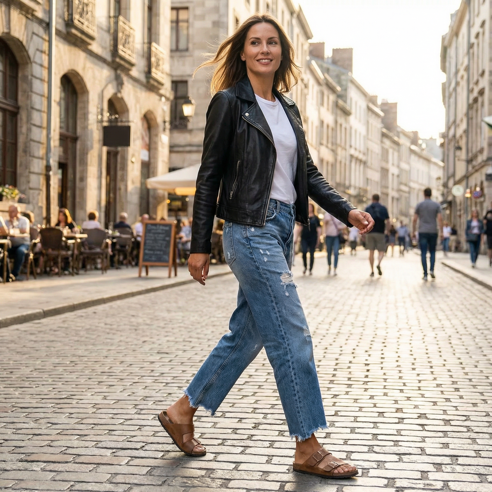 Danice - Jeans Cropped Elegantes