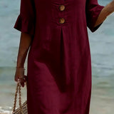 Vestido informal de mulher.