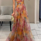 GISELLE | Vestido Maxi de Chiffon