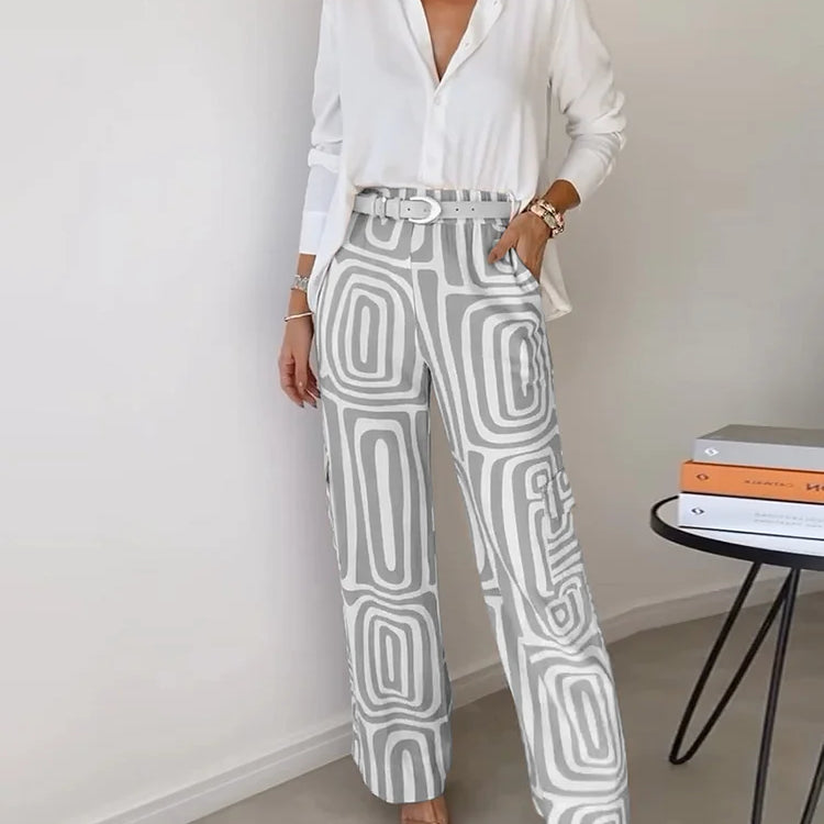 Olivia - Conjunto Elegante de Duas Peças