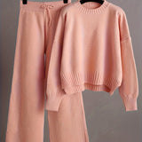 Conjunto de Loungewear Tricotado Confortável Emily™