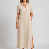 Nara | Vestido Midi de Corte Relaxado