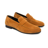 Lucca | Mocassins em camurça