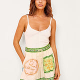 CONJUNTO DE DUAS PEÇAS COM ESTAMPADO